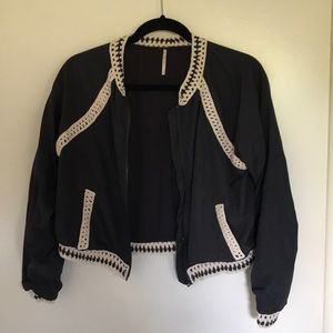 Free People bomber style jacket